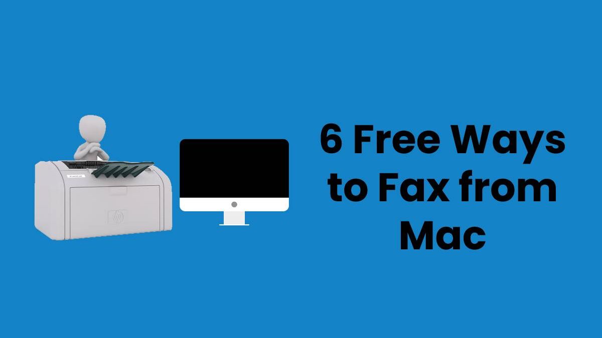 6 Free Ways to Fax from Mac