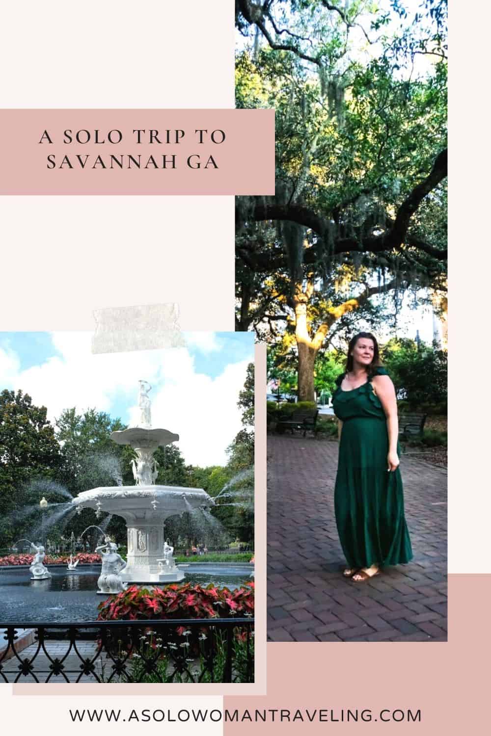 Solo Travel Guide To Savannah GA