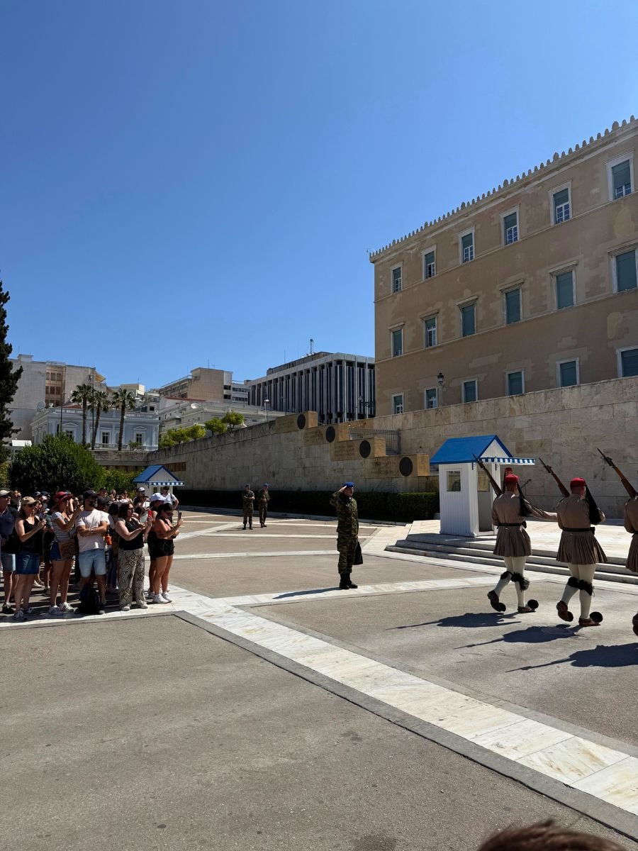 Changing of the guards ceremony 