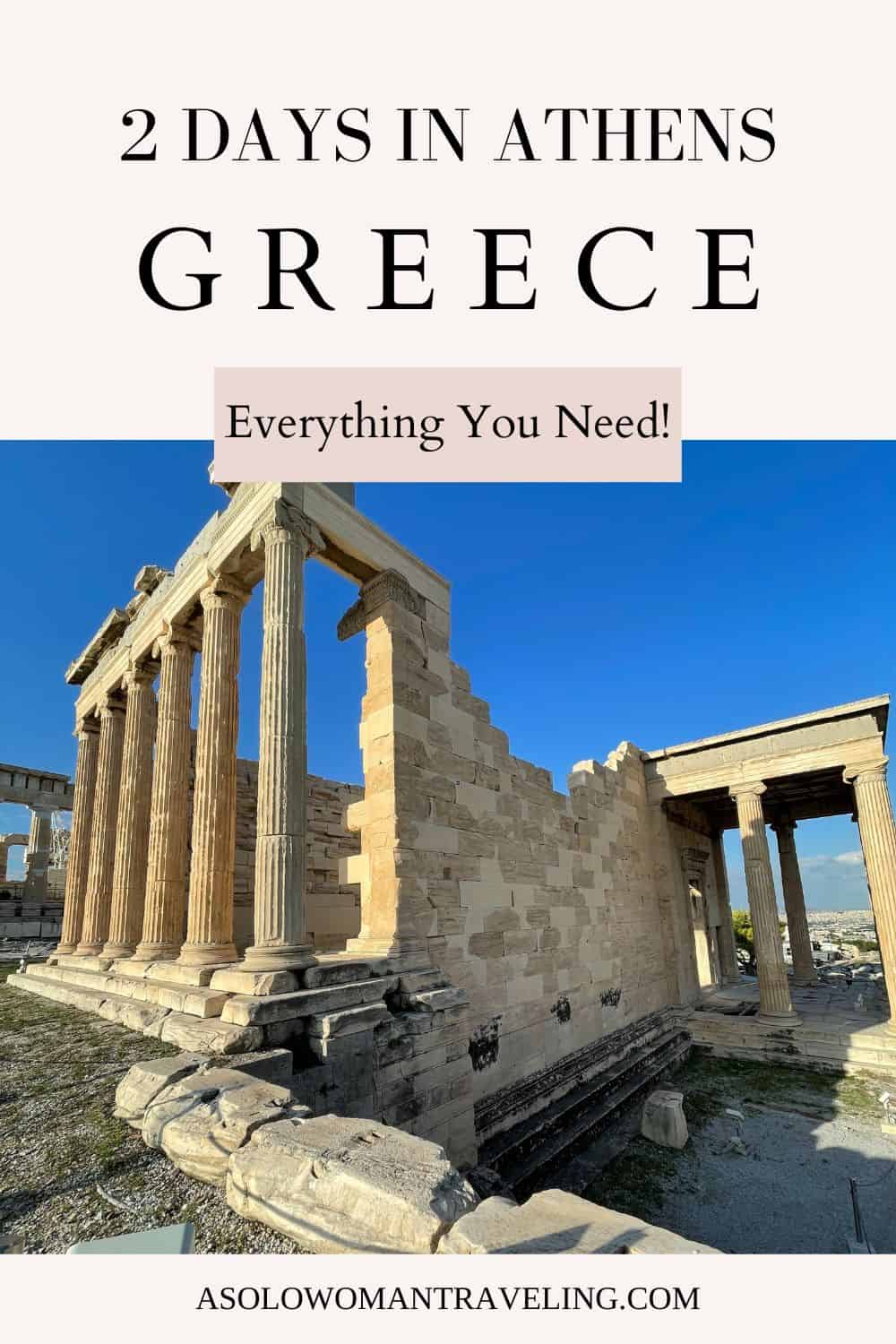 2 Days in Athens Greece