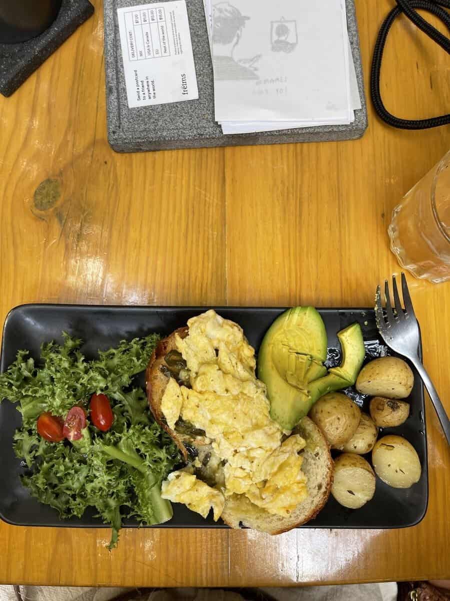 Breakfast in Mexico City