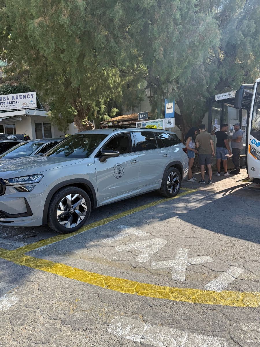 Bus station in Alonissos