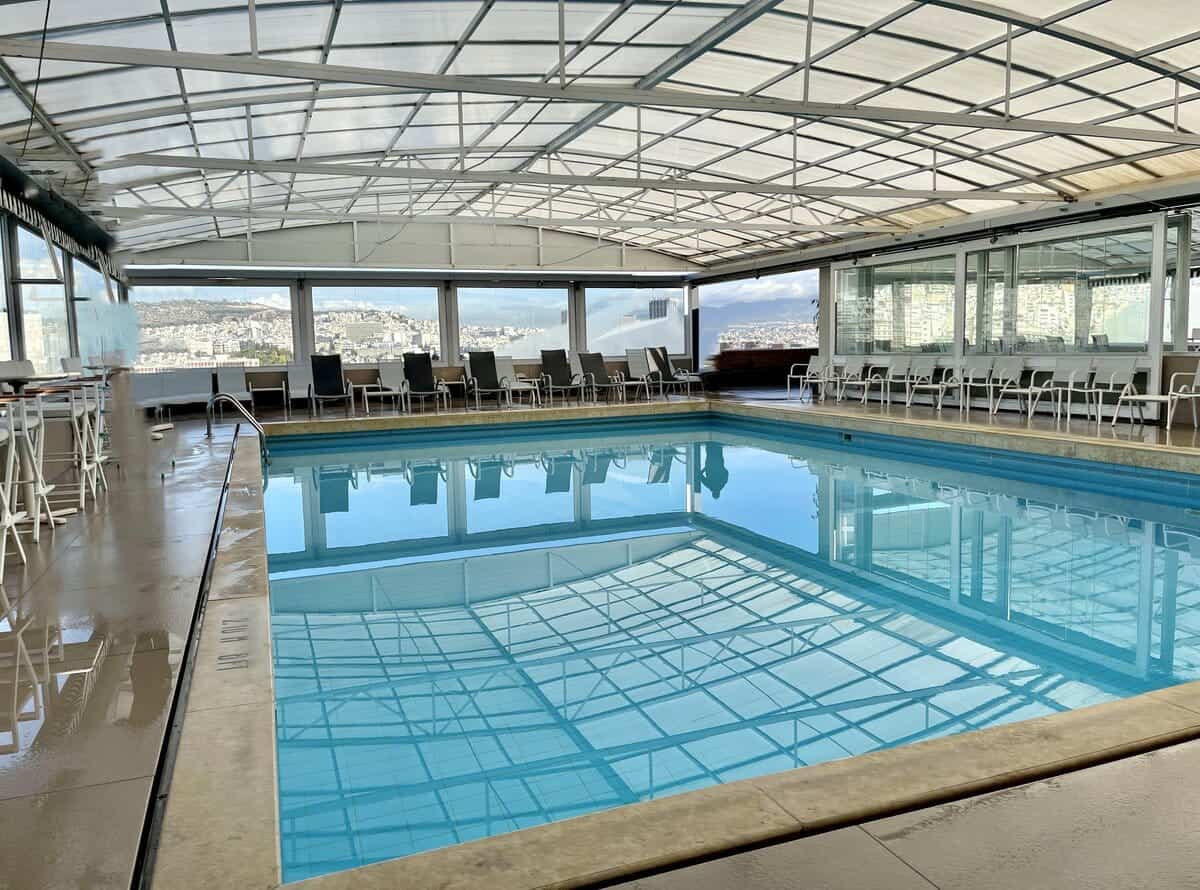 Divani Caravel Hotel Rooftop Pool 