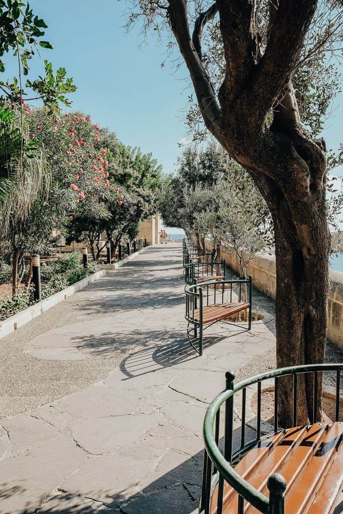 Upper Barrakka Gardens Valletta
