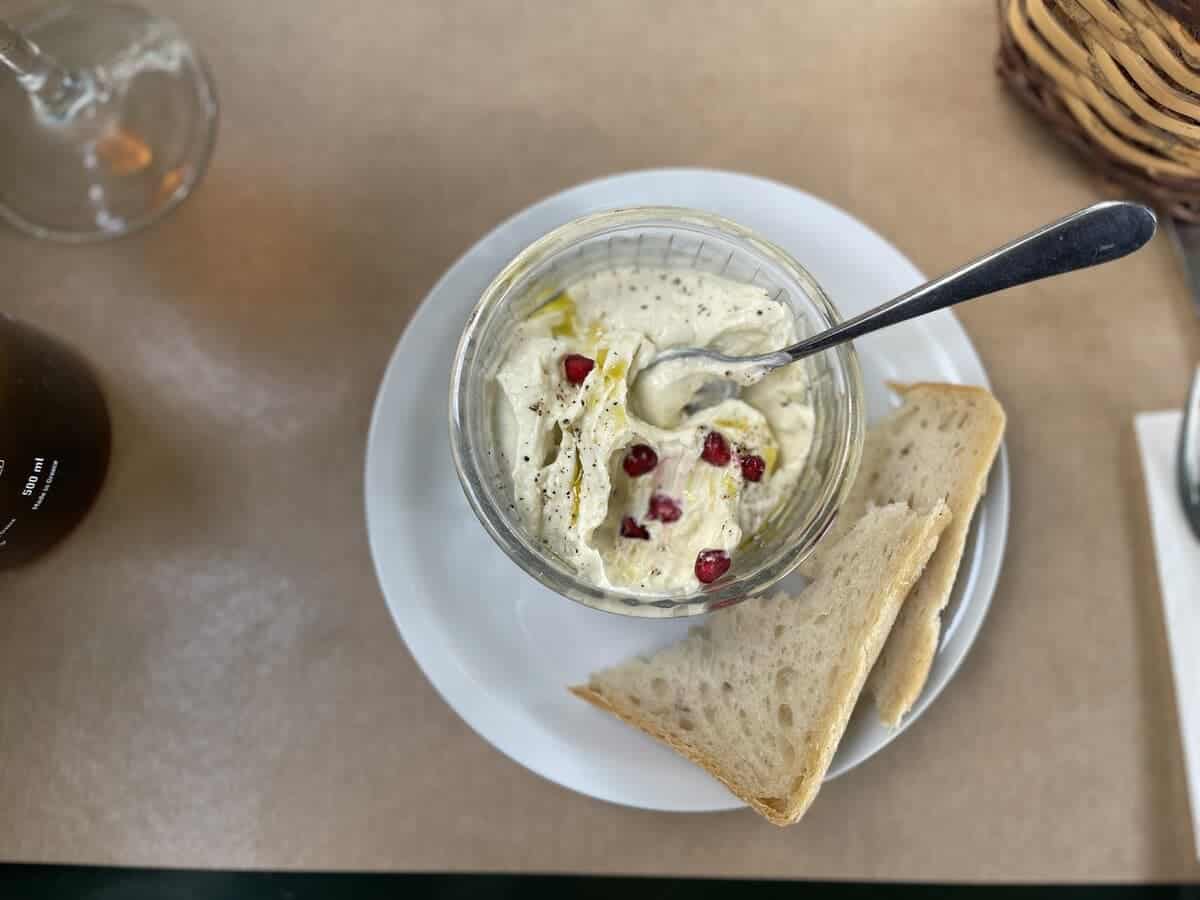Traditional Greek Food Tarama Dip