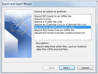 How to Import MBOX into Outlook 8