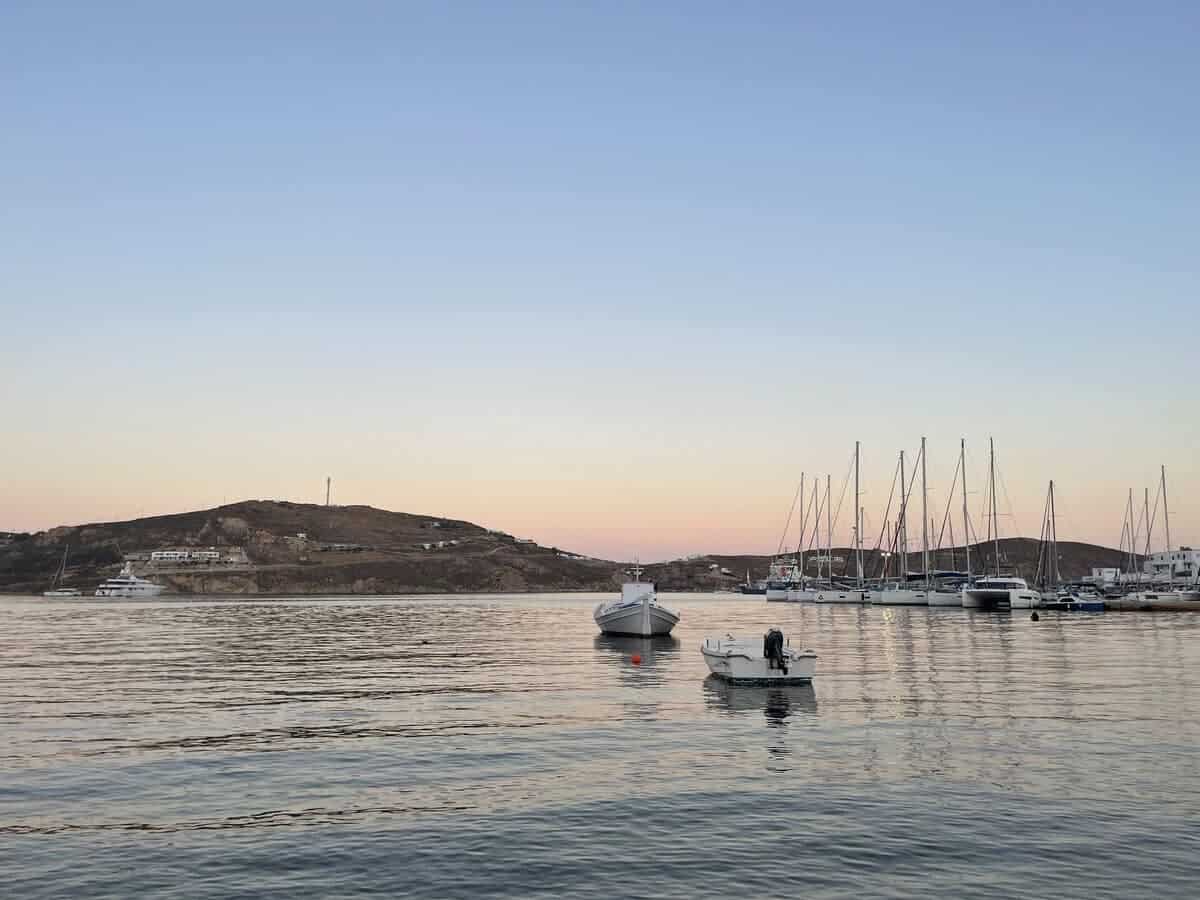 boats at Serifos, Greece