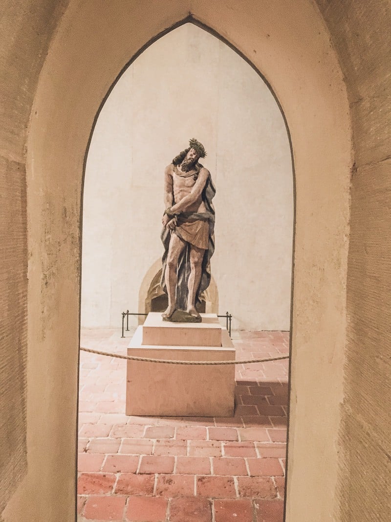 Statue inside Meissen Cathedral
