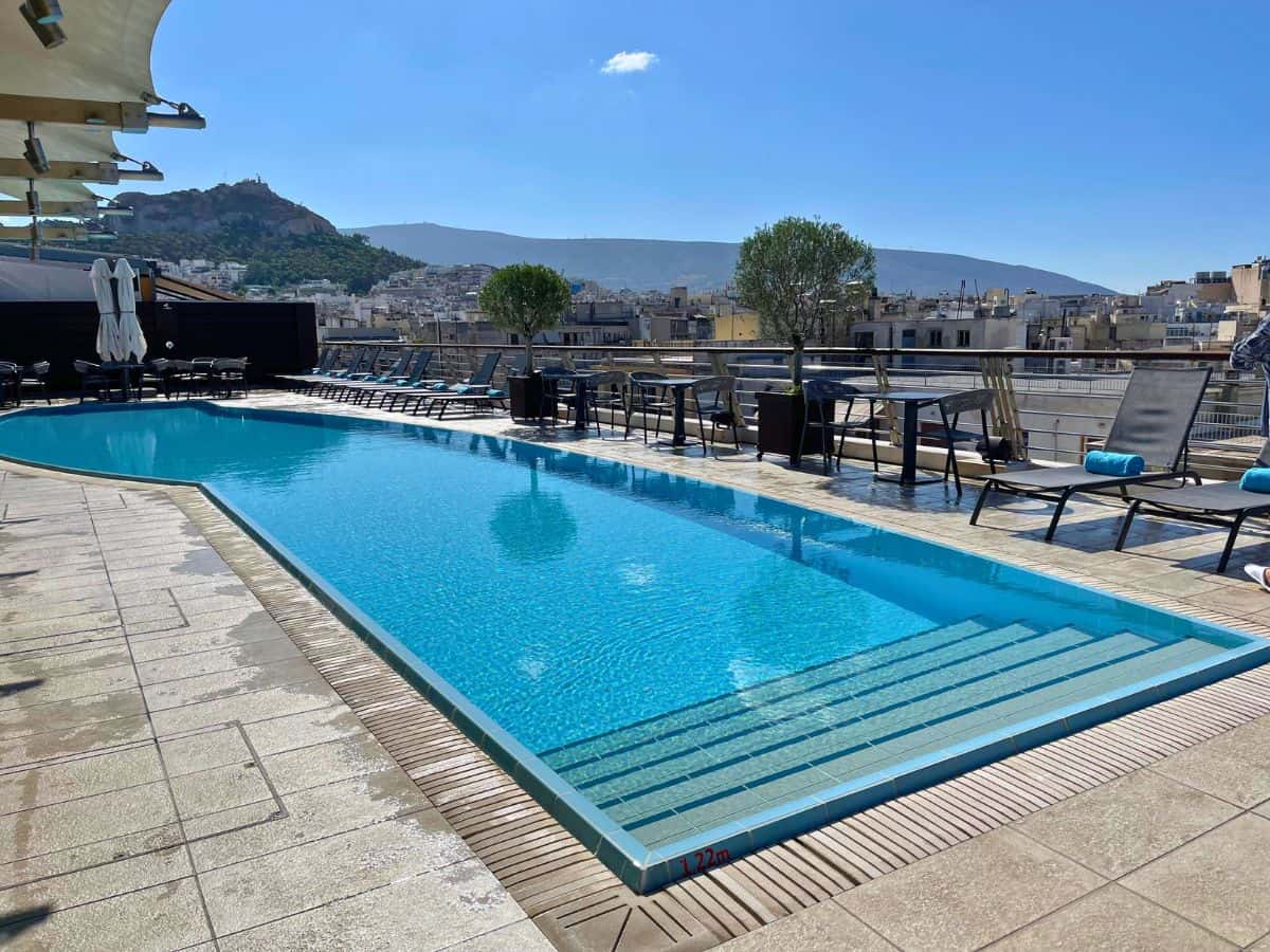 Rooftop Pool at Melia Hotel