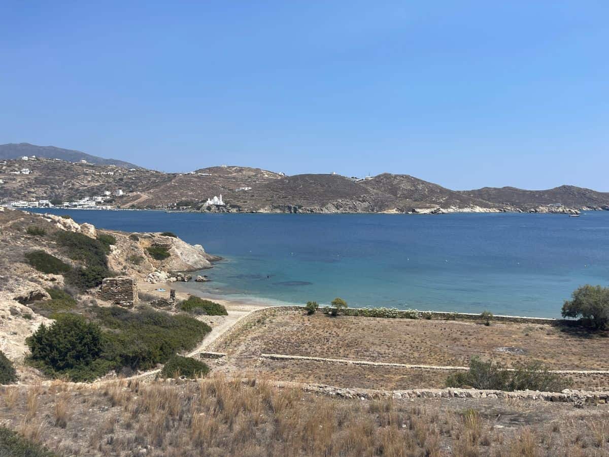 Greek island of Milos and making a day trip with a rental car