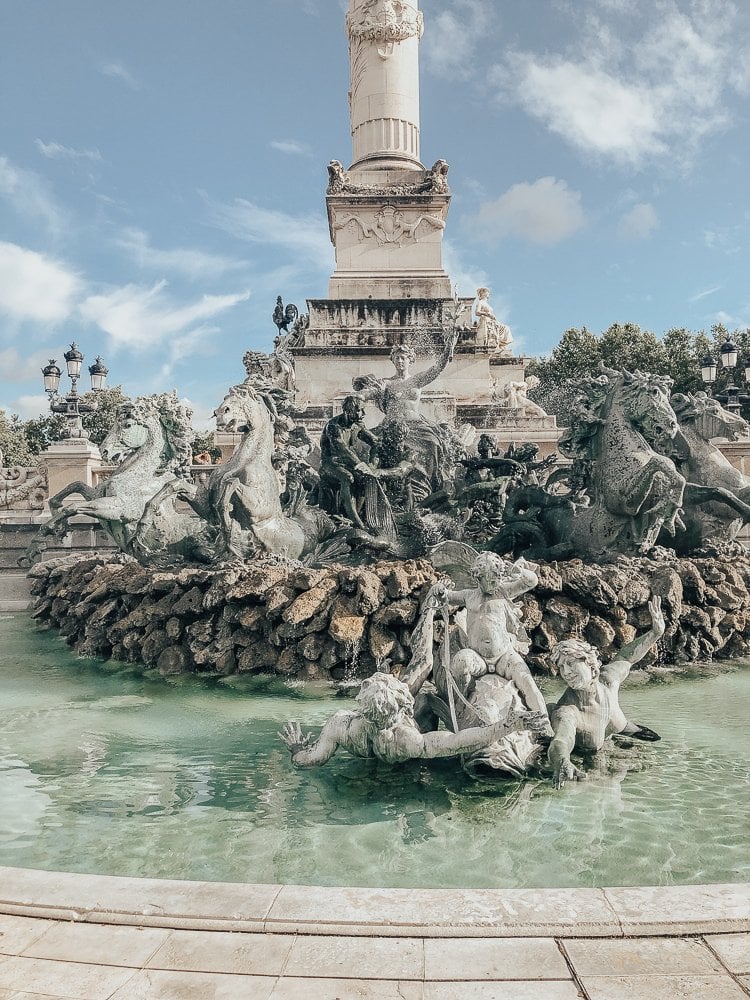 Bordeaux France Girondins Monument Bordeaux Best cities in France