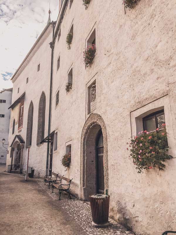 Interior of Fortress in Salzburg