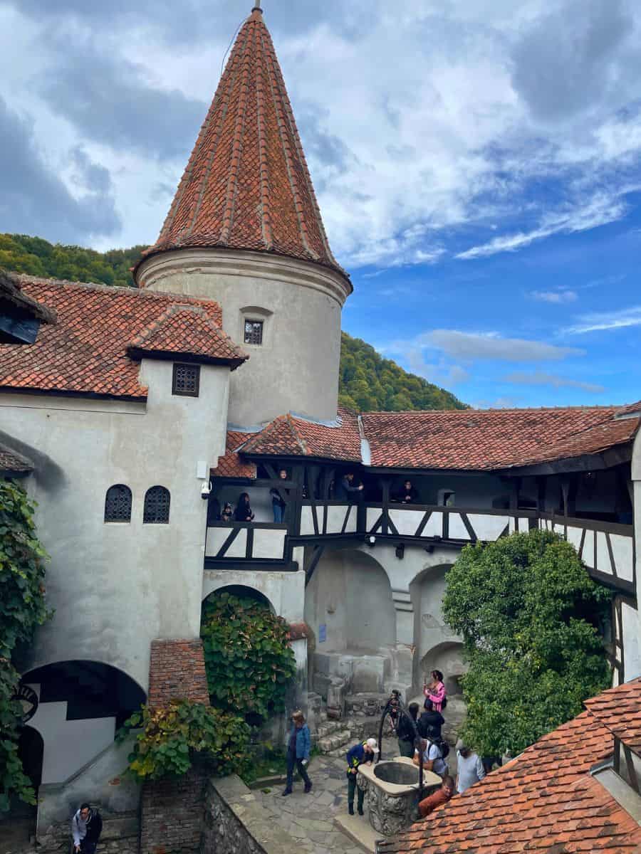 Exterior of Bran Castle