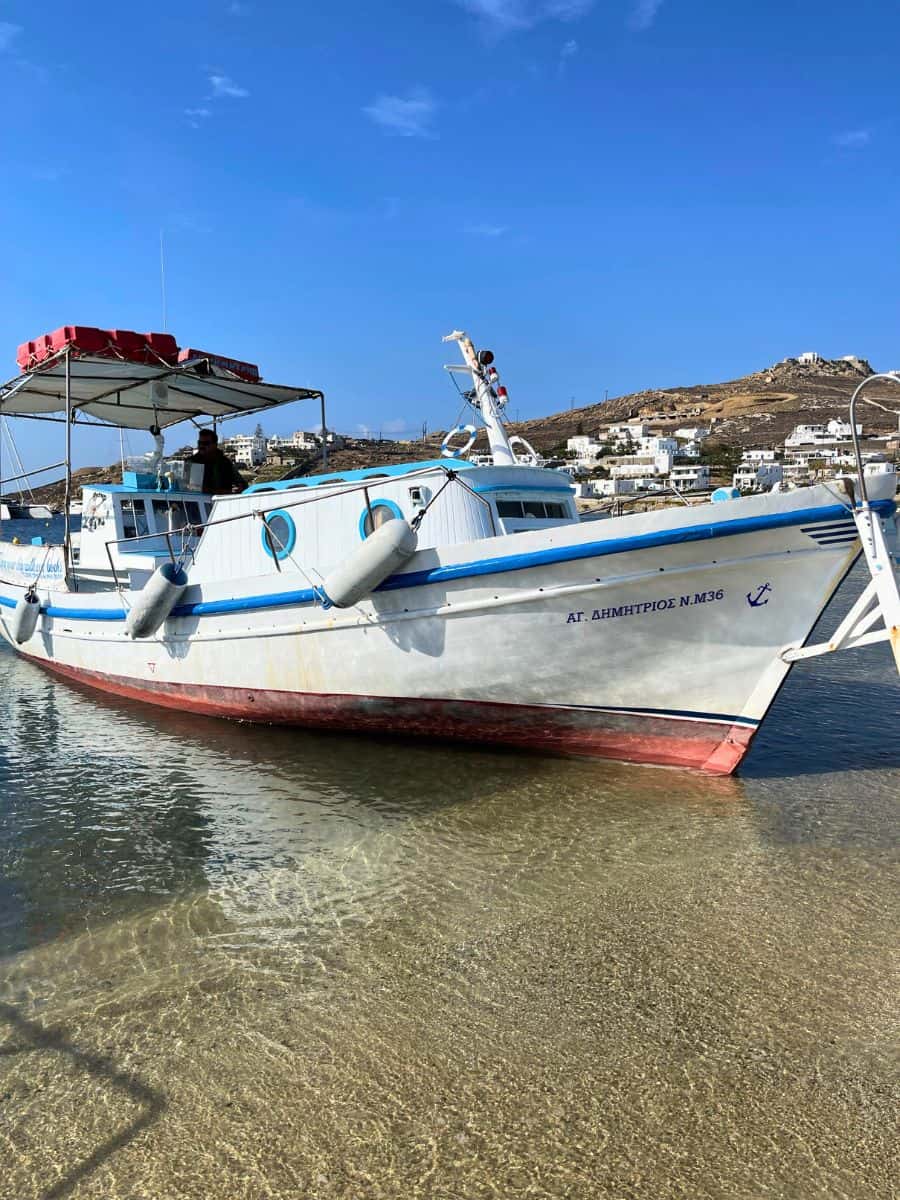 Water Taxi in Mykonos