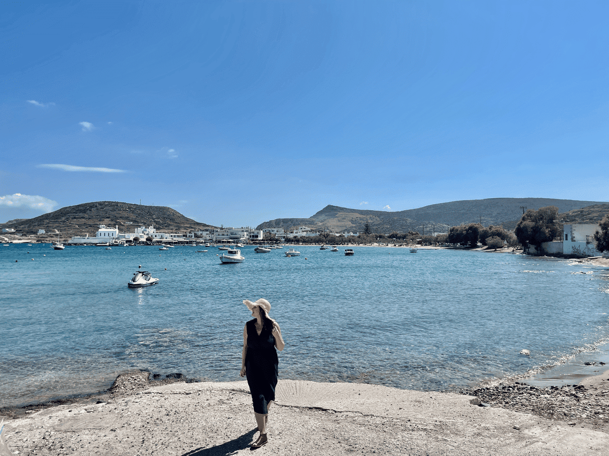 Do I Need To Rent A Car In Milos A solo woman in Milos