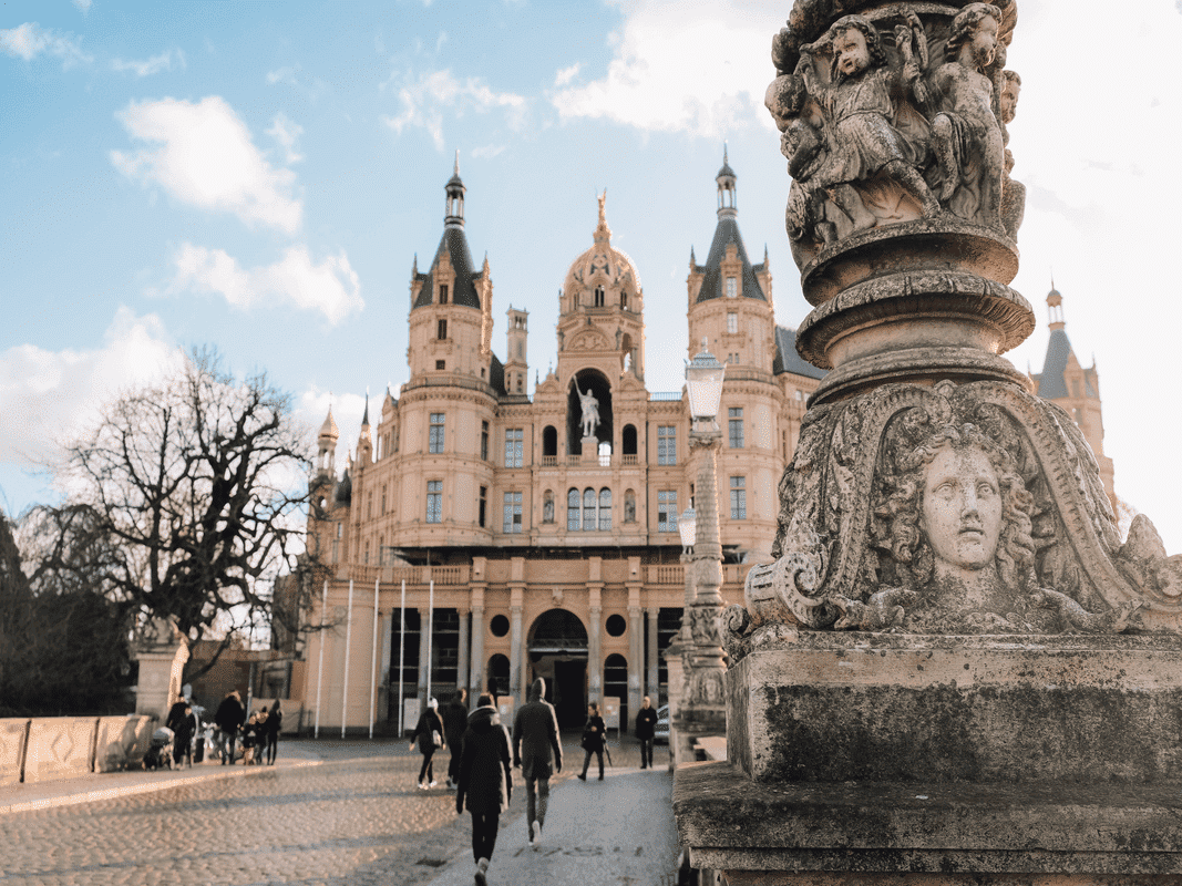 Schwerin Castle in Most Idyllic Small Towns in Germany