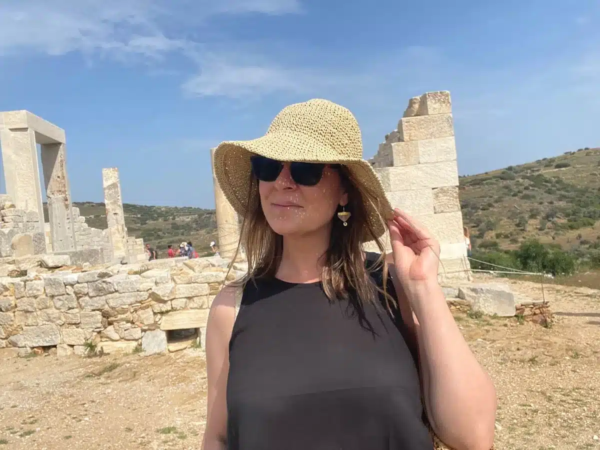 A Solo Woman Traveling in Naxos